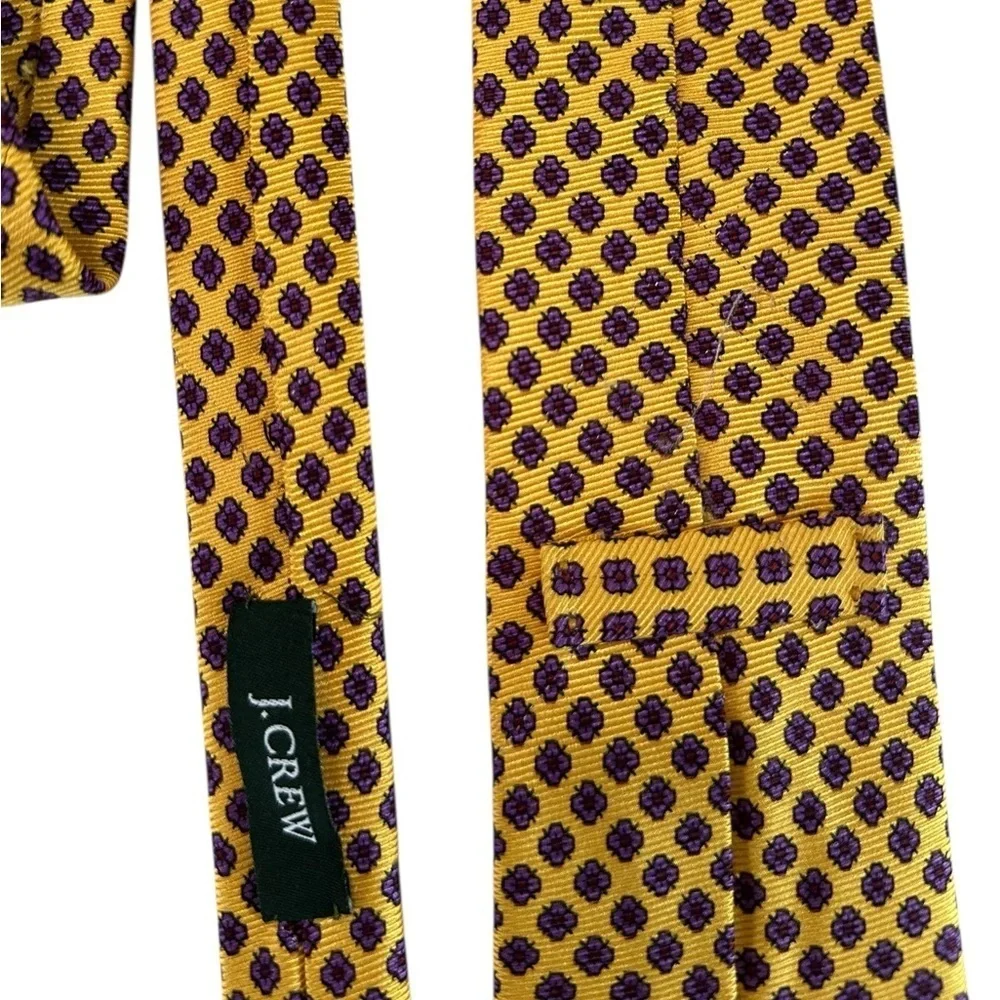 J. Crew English Silk Men's Neck Tie Size 3.5 x 57